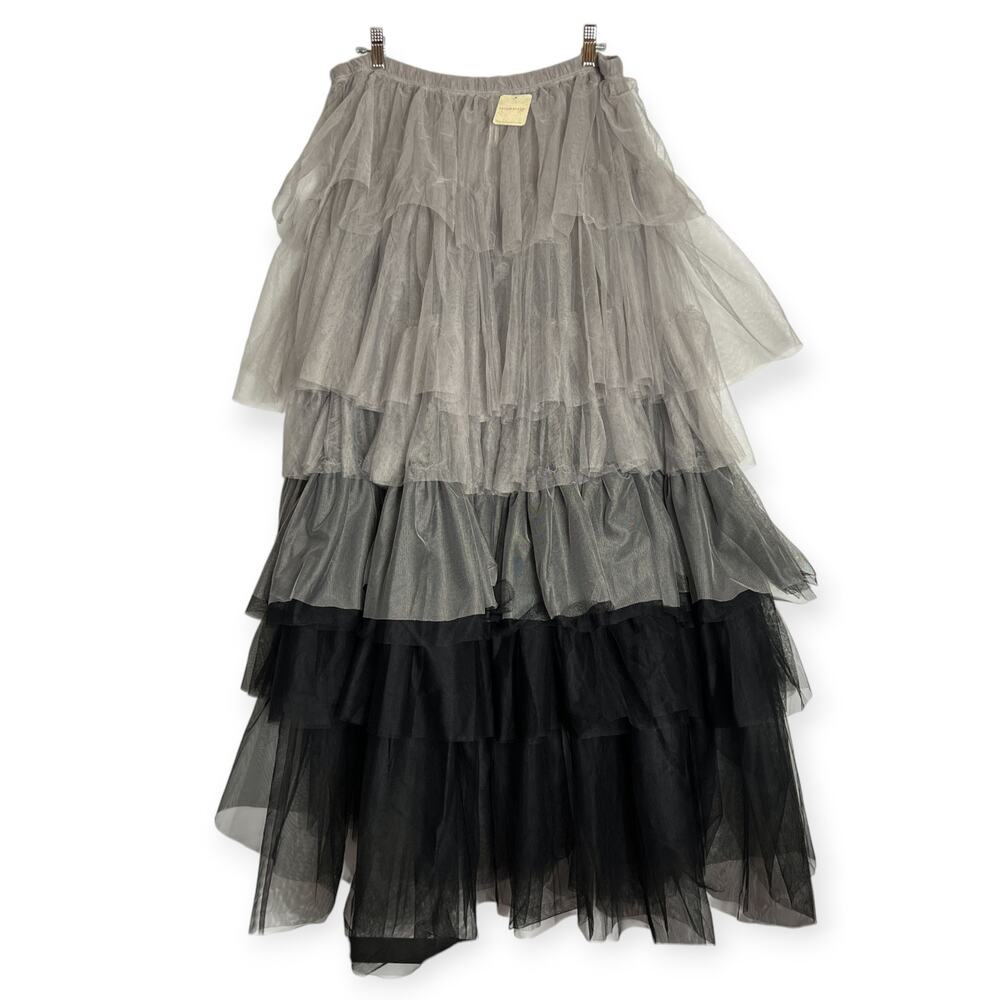 Free People Tulle Much Tiered Layer Half Slip Skirt SIZE M Boho Festival NWT - Picture 5 of 10